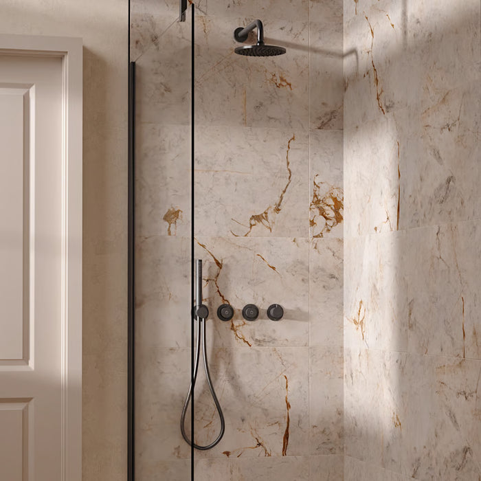 Crosswater Module Shower Set 8 with Fixed Head & Handset