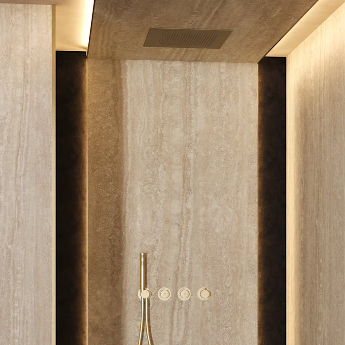 Crosswater Module Plus Shower Set 7 with Ceiling Shower & Handset