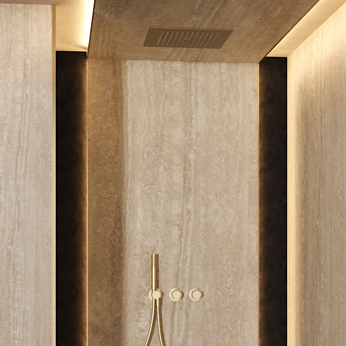 Crosswater Module Plus Shower Set 9 with Ceiling Shower & Handset