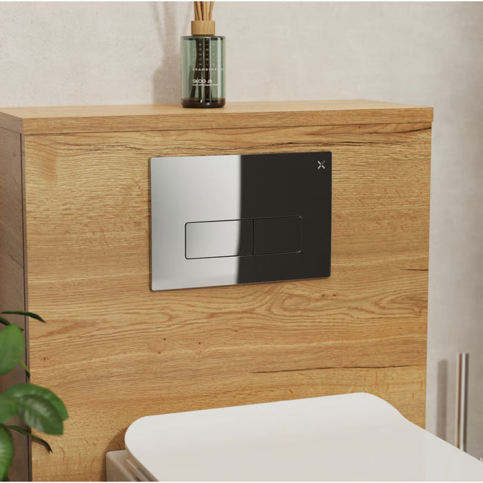 Crosswater MPRO Dual Flush Plate