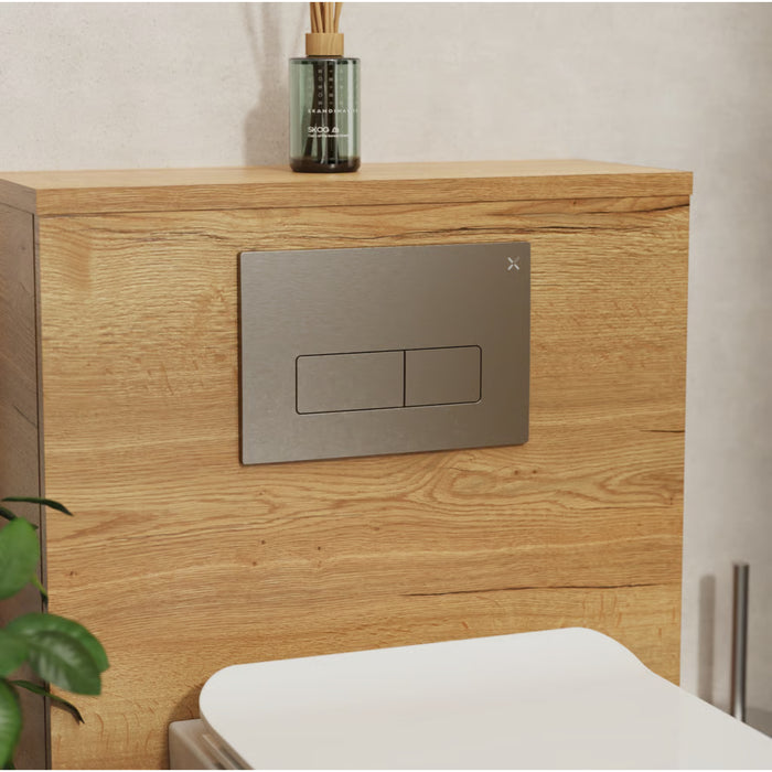 Crosswater MPRO Dual Flush Plate