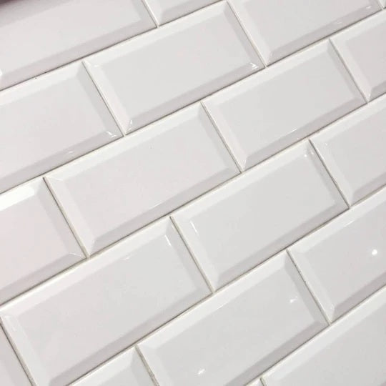 Euforico White Glossy Ceramic Wall Tile