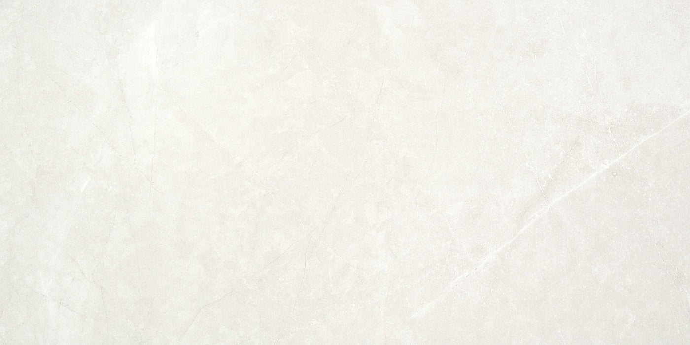 Nebbia White Matt Porcelain Wall & Floor Tile
