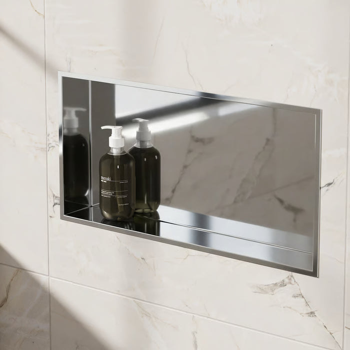 Crosswater Rectangular Shower Niche - 610mm x 305mm