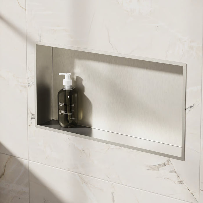 Crosswater Rectangular Shower Niche - 610mm x 305mm