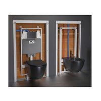 Oli Slim Wall Hung Concealed Cistern Frame - Wall Hung