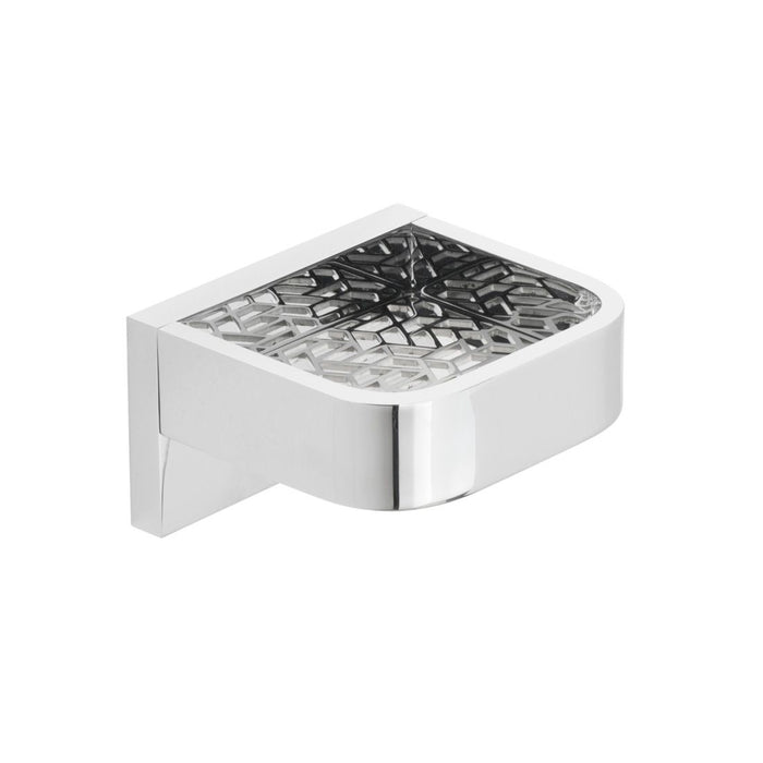 Vado Omika Shelf With Geometric Insert - Chrome