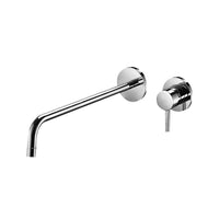 Paffoni Light Wall Mounted Basin Mixer Tap - Chrome