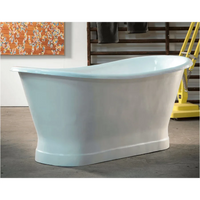 Paris Double Ended Freestanding Cast Iron Bath - 1700 (L) x