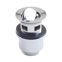 Vado Slotted Captive Basin Waste 1.1/4" - Chrome