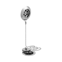 Vado Stowaway Bath Waste Metal Plug And Chain 1 1/2" - Chrome