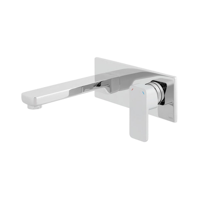Vado Phase Wall Mounted 2 Hole Basin Mixer Tap - Chrome