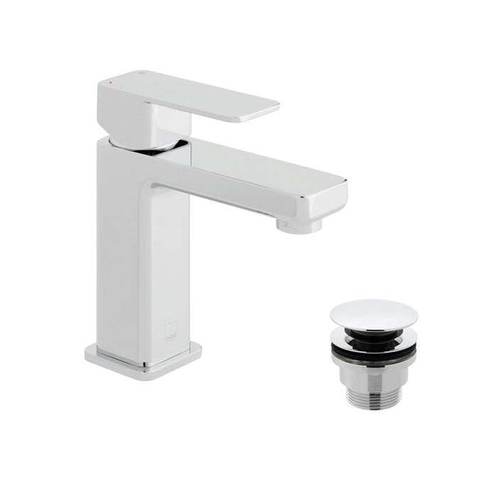 Vado Phase Mono Basin Mixer Tap With Universal Waste - Chrome