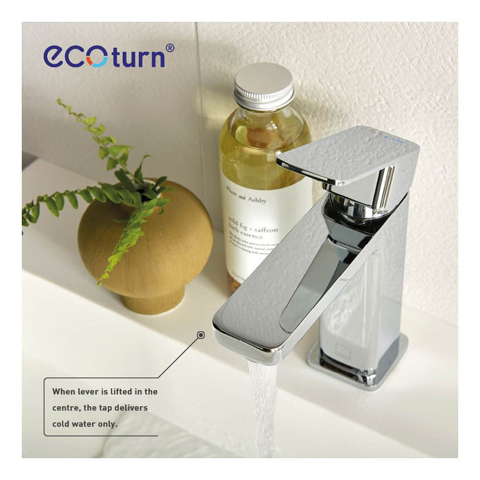 Vado Phase Mono Basin Mixer Tap With Waste - Chrome