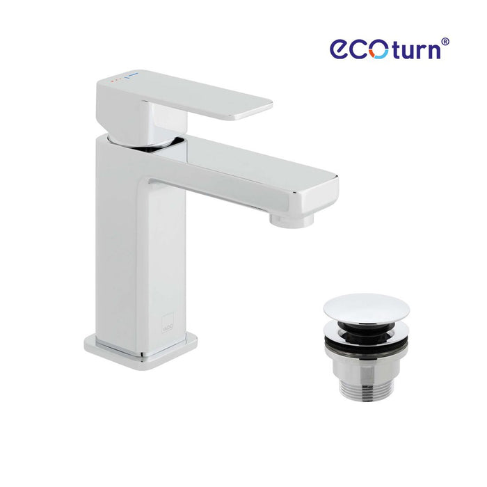Vado Phase Mono Basin Mixer Tap With Waste - Chrome