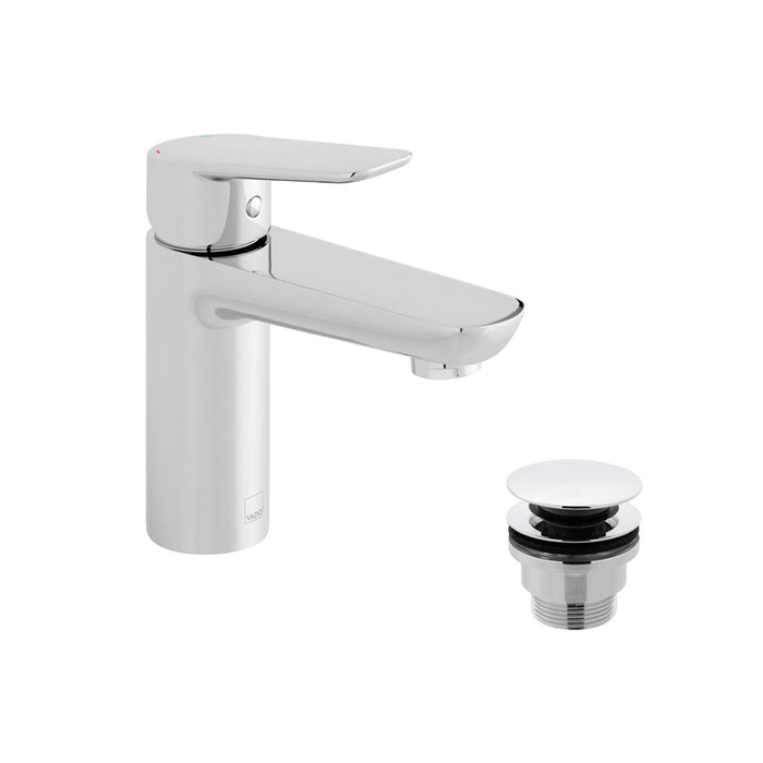 Vado Photon Mono Basin Mixer Tap With Universal Waste - Chrome
