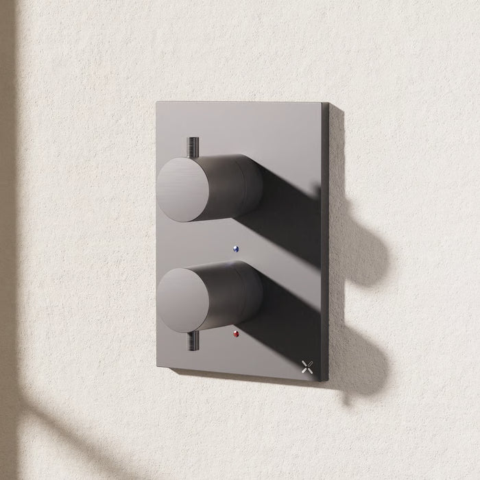 Crosswater MPRO Dual Outlet Shower Valve