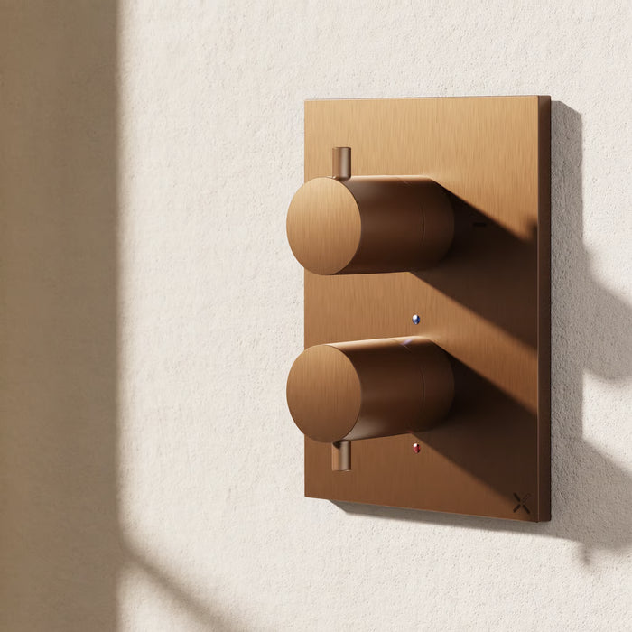 Crosswater MPRO Dual Outlet Shower Valve