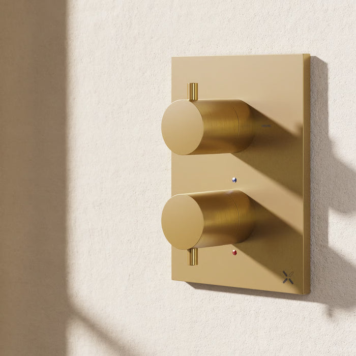 Crosswater MPRO Dual Outlet Shower Valve
