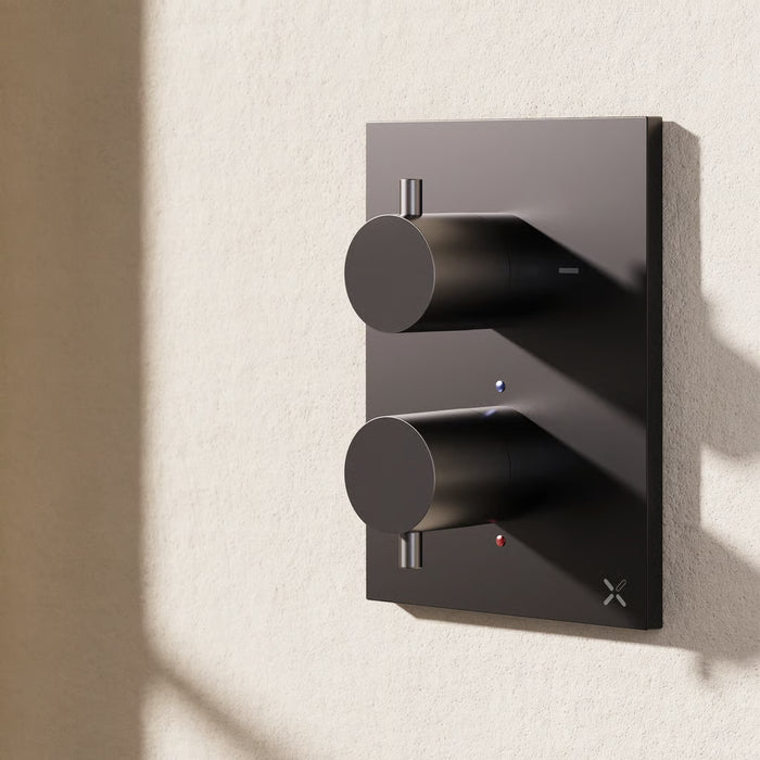 Crosswater MPRO Dual Outlet Shower Valve