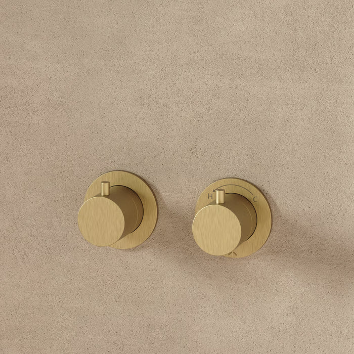 Crosswater MPRO Module 3 Outlet 2 Handle Shower Valve With Trim set