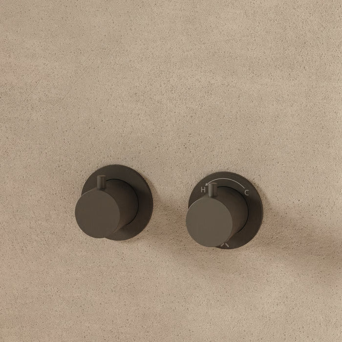 Crosswater MPRO Module 2 Outlet 2 Handle Shower Valve With Trim set