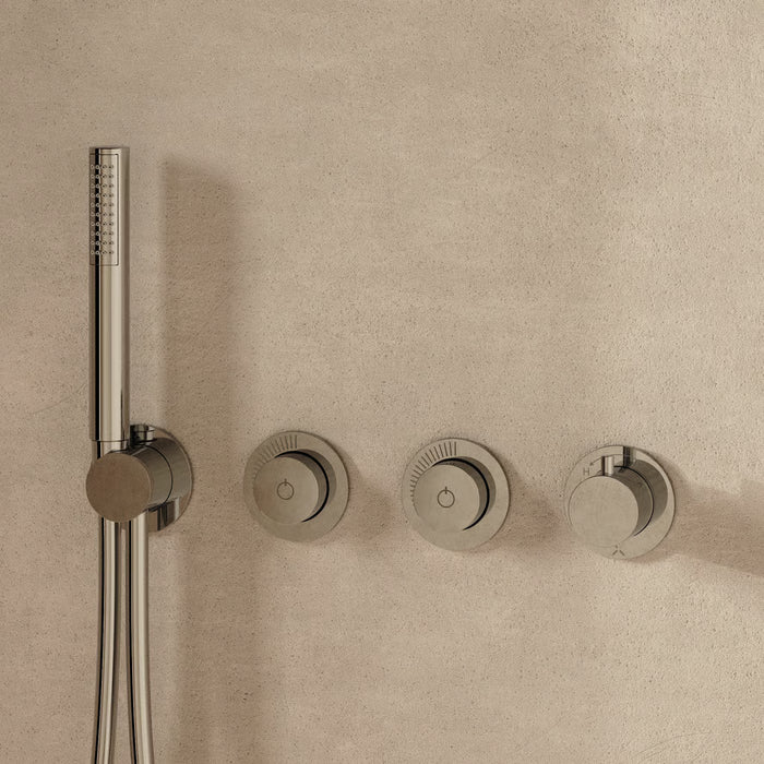 Crosswater Module MRPO 2 Outlet Thermostatic Concealed Shower Valve With Handset And Rough
