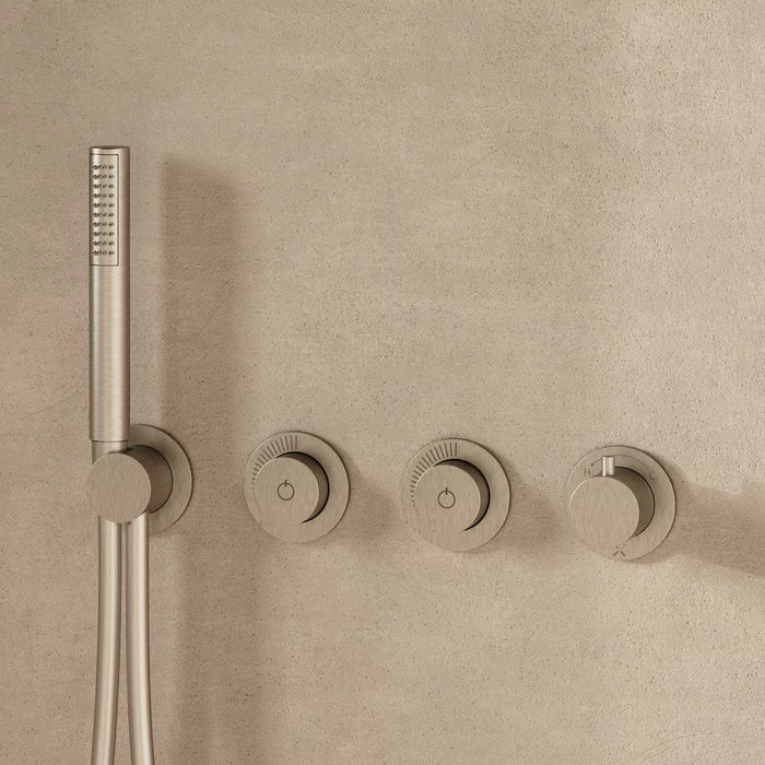 Crosswater Module MRPO 2 Outlet Thermostatic Concealed Shower Valve With Trim set And Rough