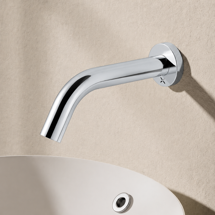 Crosswater MPRO Wall Mounted Basin Sensor Spout - 220mm Projection