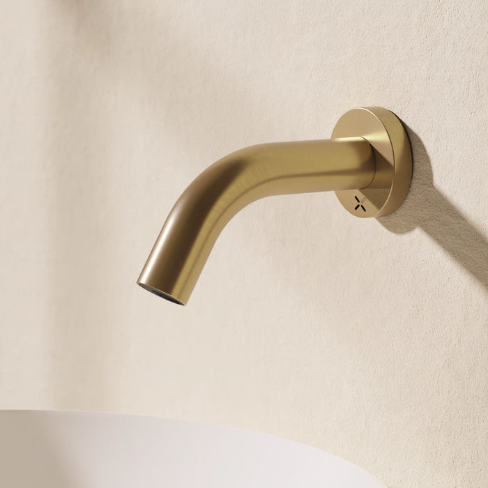 Crosswater MPRO Wall Mounted Basin Sensor Spout - 140mm Projection