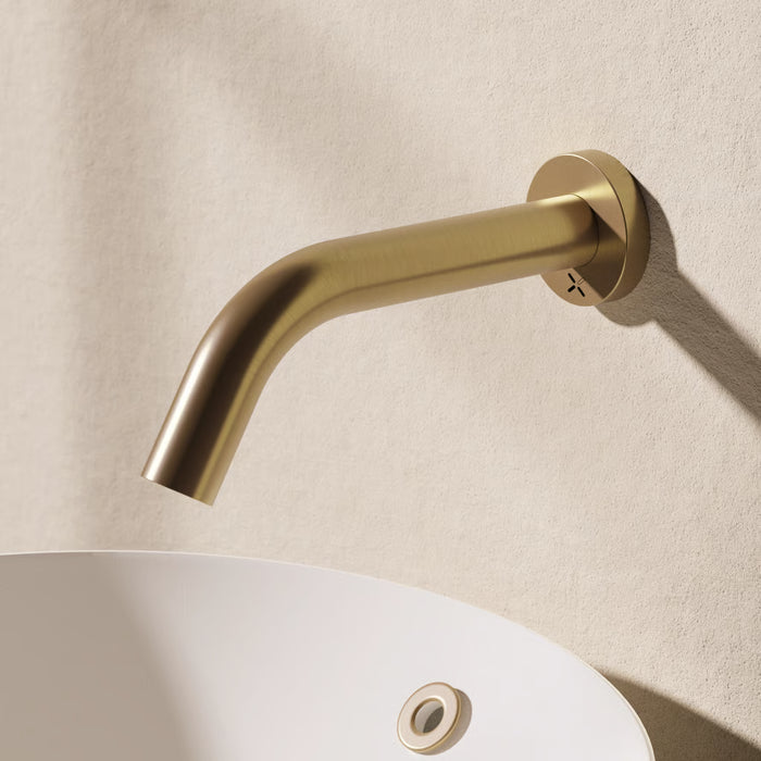 Crosswater MPRO Wall Mounted Basin Sensor Spout - 220mm Projection