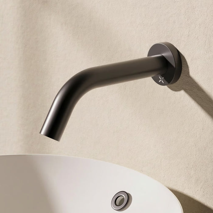 Crosswater MPRO Wall Mounted Basin Sensor Spout - 220mm Projection