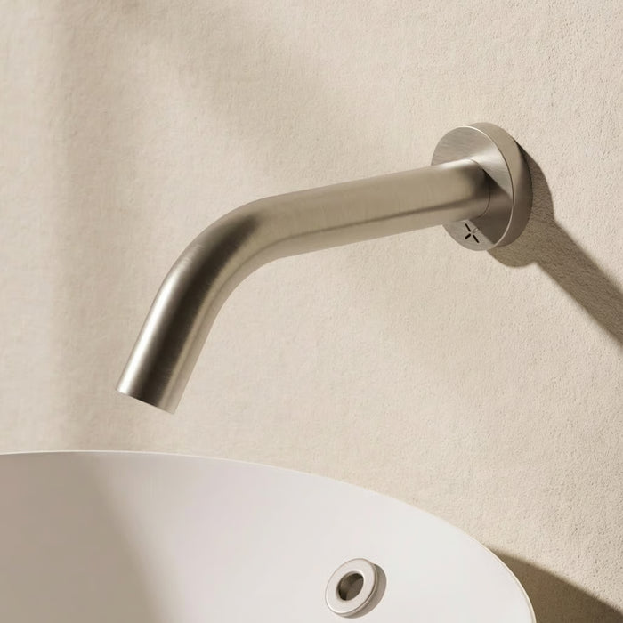 Crosswater MPRO Wall Mounted Basin Sensor Spout - 220mm Projection