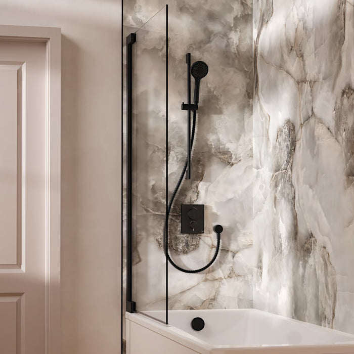 Crosswater Crossbox Push Shower Set 4 with Handset & Bath Filler