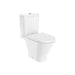 Roca Gap Round Rimless Close Coupled Toilet with Soft Close