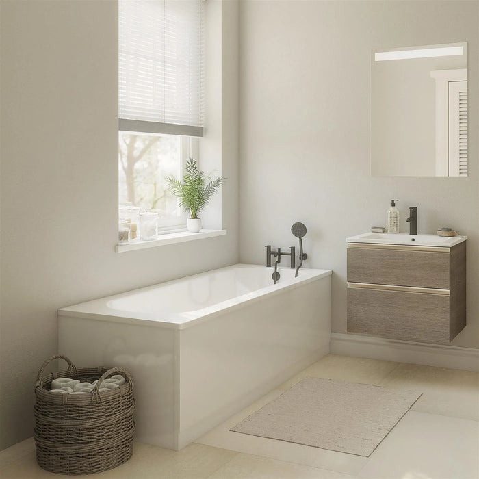 Roca Oslo Single Ended Bath - 1700mm x 700mm