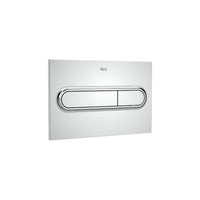 Roca PL1 Dual Flush Plate - Chrome - Flush Plates