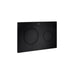 Roca PL10 Dual Flush Plate - Matt Black - Flush Plates