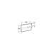 Roca PL2 Dual Flush Plate - Chrome - Flush Plates