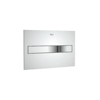 Roca PL2 Dual Flush Plate - Chrome - Flush Plates