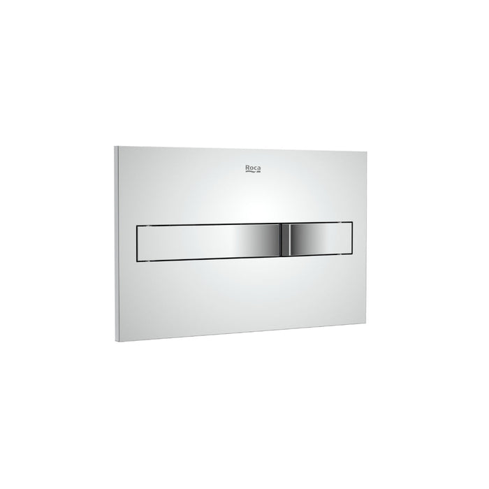 Roca PL2 Dual Flush Plate - Chrome - Flush Plates