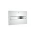 Roca PL2 Dual Flush Plate - Chrome - Flush Plates