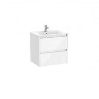 Roca Tenet 600mm 2 Drawer Wall Hung Vanity Unit with Basin