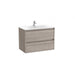 Roca Tenet 800mm 2 Drawer Wall Hung Vanity Unit with Basin