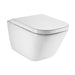 Roca The Gap Square Rimless Wall Hung Toilet With Soft