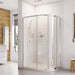 Roman Haven 6 2 Door Offset Quadrant Shower Door - 900mm x