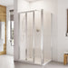 Roman Haven 6 Bi-Fold Shower Door with Side Panel & Inline