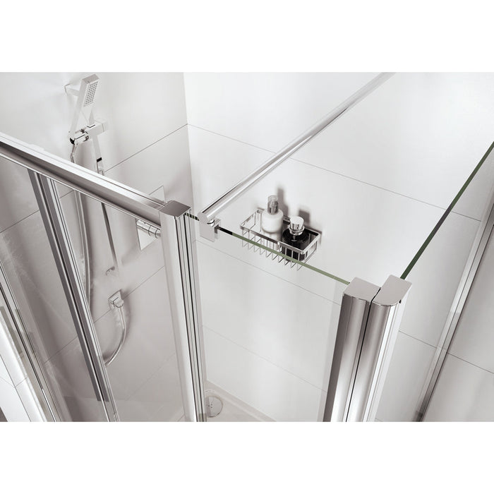 Roman Haven 6 Bi-Fold Shower Door with Side Panel & Inline
