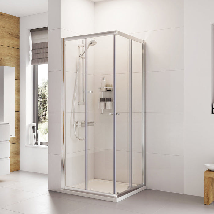 Roman Haven 6 Corner Entry Shower Door