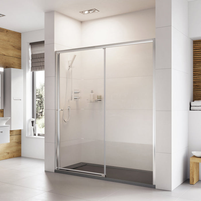 Roman Haven 6 Recessed Low Level Access Sliding Shower Door